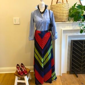 Free People NWT Rio Maxi Skirt Olympia Combo - Size 2